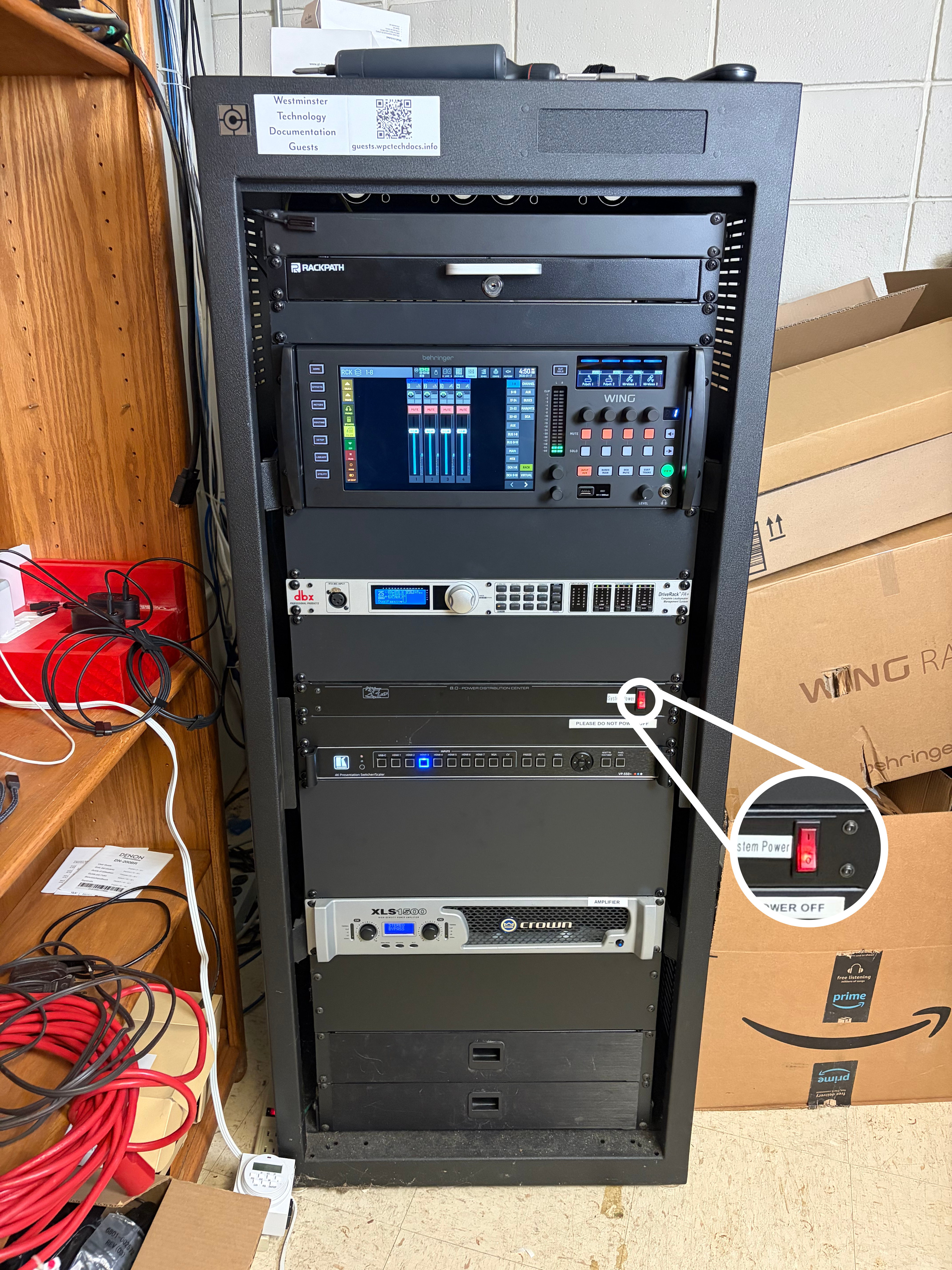 Rack Power Switch